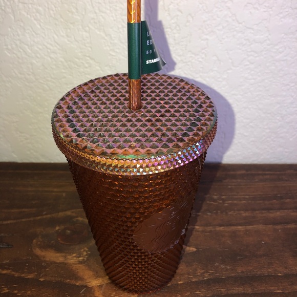 50th Anniversary Starbucks grande studded cup 🧡 - Picture 5 of 6